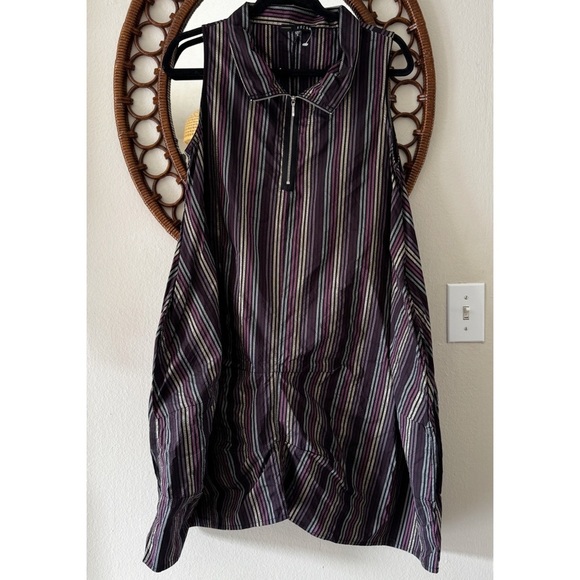 KOZAN Sleeveless striped Aubrey Dress size Small - Picture 1 of 10